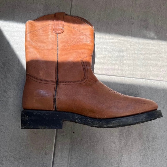 Rhino Premium Brown Western Work Boots Size 12 M - Picture 10 of 10